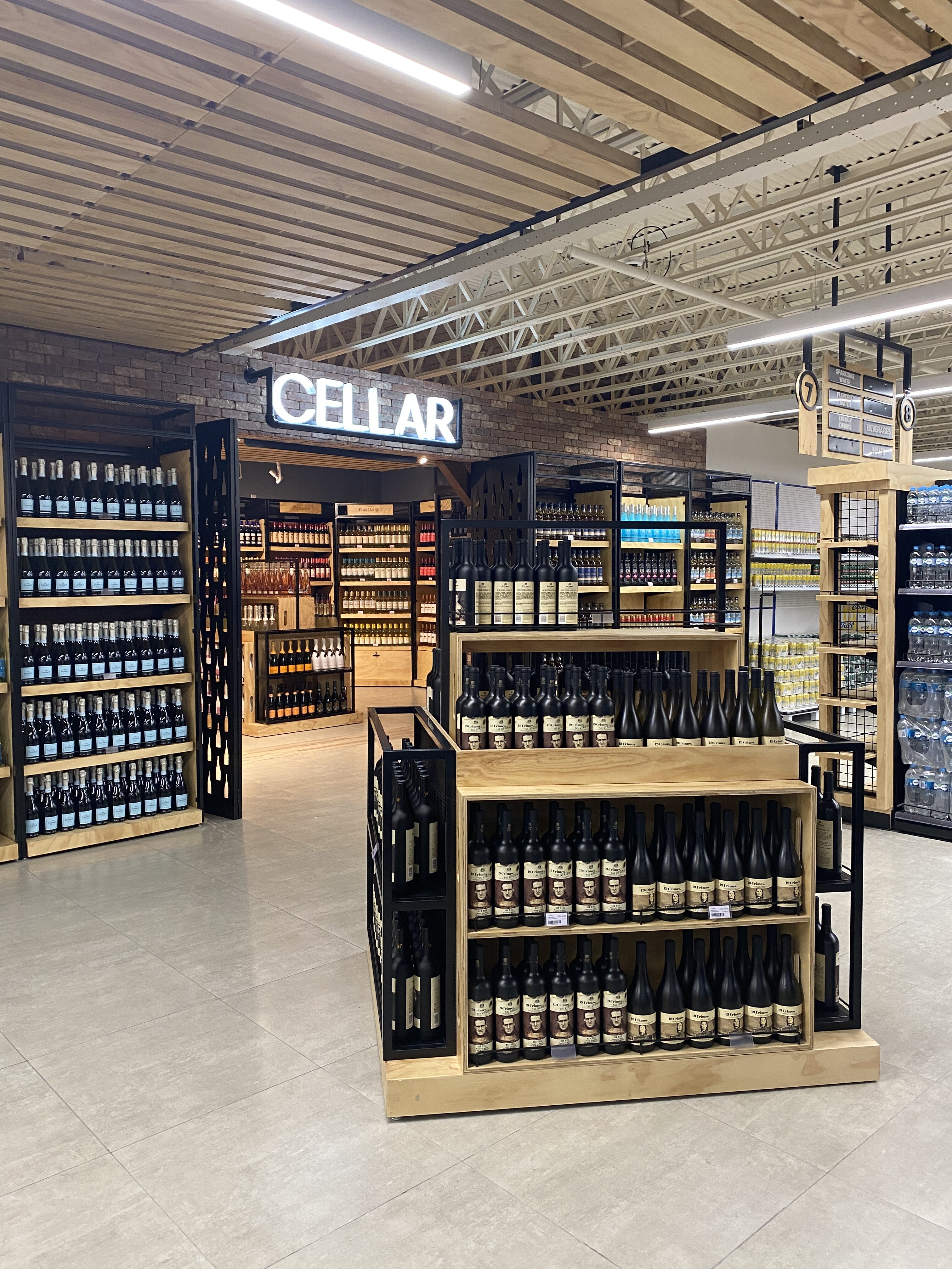 Cellar wine beer supermarket aruba Cmart
